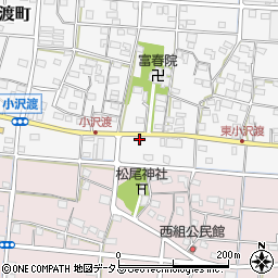 静岡県浜松市中央区小沢渡町764周辺の地図