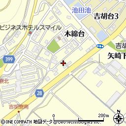 愛知県田原市吉胡町木綿台146周辺の地図
