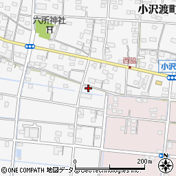 静岡県浜松市中央区小沢渡町1474周辺の地図