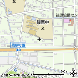 静岡県浜松市中央区篠原町20238周辺の地図