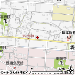 静岡県浜松市中央区小沢渡町616周辺の地図