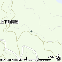広島県府中市上下町岡屋542周辺の地図