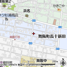 静岡県浜松市中央区舞阪町長十新田243周辺の地図