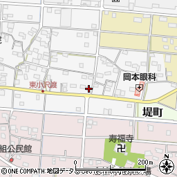 静岡県浜松市中央区小沢渡町638周辺の地図