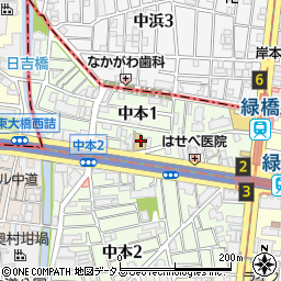 学校法人大阪情報専門学校周辺の地図