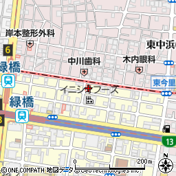 福田診療所周辺の地図