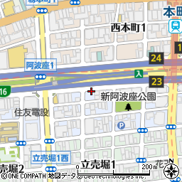 岡谷エレクトロニクス株式会社　大阪営業所周辺の地図