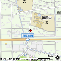 静岡県浜松市中央区篠原町20248周辺の地図