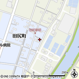 静岡県浜松市中央区田尻町17周辺の地図
