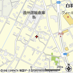 静岡県浜松市中央区白羽町423周辺の地図