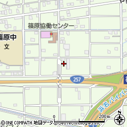 静岡県浜松市中央区篠原町20495周辺の地図