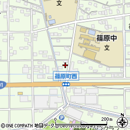 静岡県浜松市中央区篠原町20146周辺の地図
