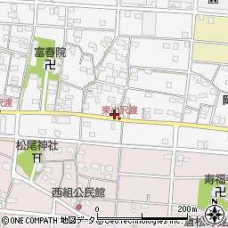 静岡県浜松市中央区小沢渡町608周辺の地図