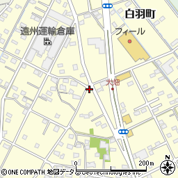 静岡県浜松市中央区白羽町672周辺の地図