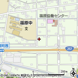 静岡県浜松市中央区篠原町20317周辺の地図