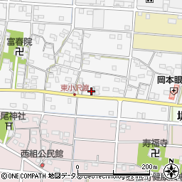 静岡県浜松市中央区小沢渡町615周辺の地図