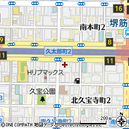 豊トラスティ証券株式会社　大阪支店金融商品周辺の地図