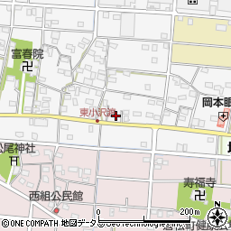 静岡県浜松市中央区小沢渡町614周辺の地図