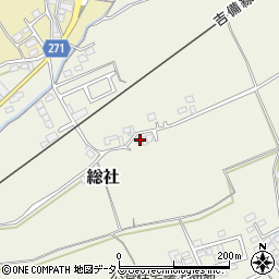 岡山県総社市総社1325周辺の地図