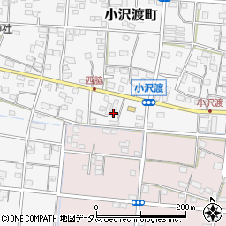 静岡県浜松市中央区小沢渡町814周辺の地図