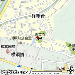 静岡県掛川市洋望台3周辺の地図