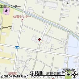 静岡県浜松市中央区法枝町341周辺の地図