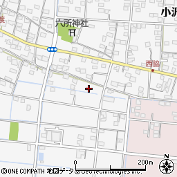静岡県浜松市中央区小沢渡町1476周辺の地図