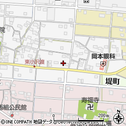 静岡県浜松市中央区小沢渡町632周辺の地図