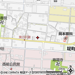 静岡県浜松市中央区小沢渡町630周辺の地図