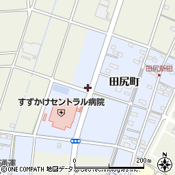 静岡県浜松市中央区田尻町112周辺の地図