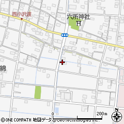 静岡県浜松市中央区小沢渡町1556周辺の地図
