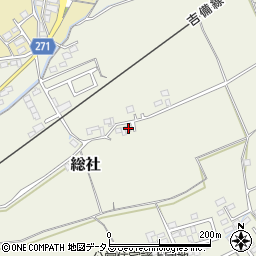 岡山県総社市総社1326周辺の地図