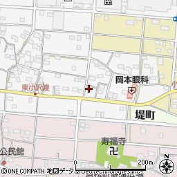 静岡県浜松市中央区小沢渡町639周辺の地図