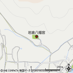岩倉八幡宮周辺の地図