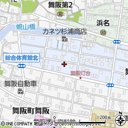 静岡県浜松市中央区舞阪町長十新田138周辺の地図
