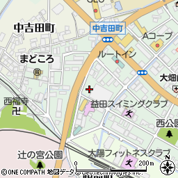 益田建築組合周辺の地図