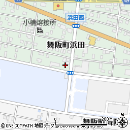 舞阪運送株式会社周辺の地図