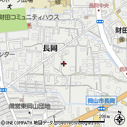 岡山県岡山市中区長岡500周辺の地図