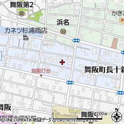 静岡県浜松市中央区舞阪町長十新田183周辺の地図