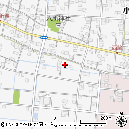 静岡県浜松市中央区小沢渡町1478周辺の地図