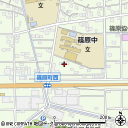 静岡県浜松市中央区篠原町20245周辺の地図
