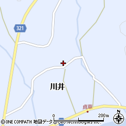 広島県山県郡北広島町川井796周辺の地図