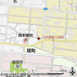 静岡県浜松市中央区小沢渡町679周辺の地図