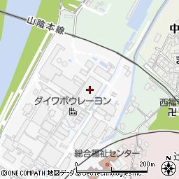 益田地区保護司会周辺の地図