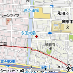 トーエー永田周辺の地図