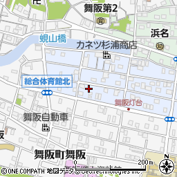 静岡県浜松市中央区舞阪町長十新田133周辺の地図