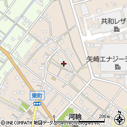 静岡県浜松市中央区東町83周辺の地図