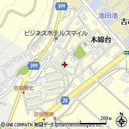 愛知県田原市吉胡町木綿畑43周辺の地図