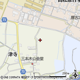 岡山県岡山市北区津寺369-2周辺の地図