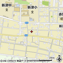 静岡県浜松市中央区新橋町796周辺の地図